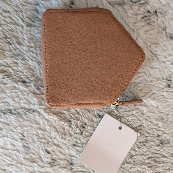 LC Lauren Conrad Gingerbread House Coin Purse Whimsical Festive Fun - Picture 2 of 3